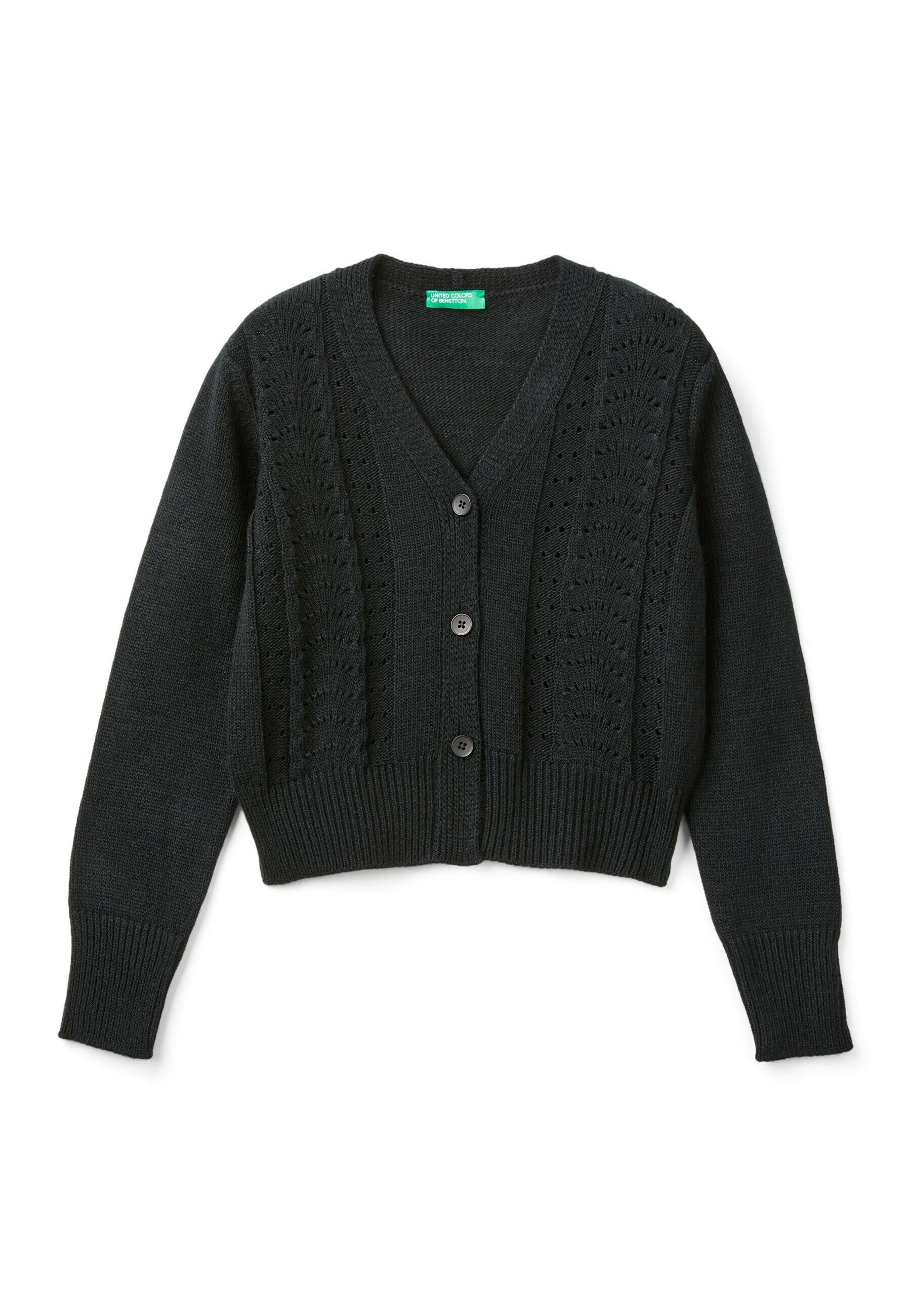 United Colors Of Benetton Kapuzen-Strickjacke Für Kids & Teens – Nachhaltig & Kuschelig
