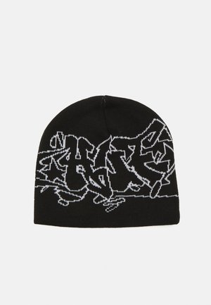 HUF OUTLINES SKULL BEANIE UNISEX - Bonnet - black