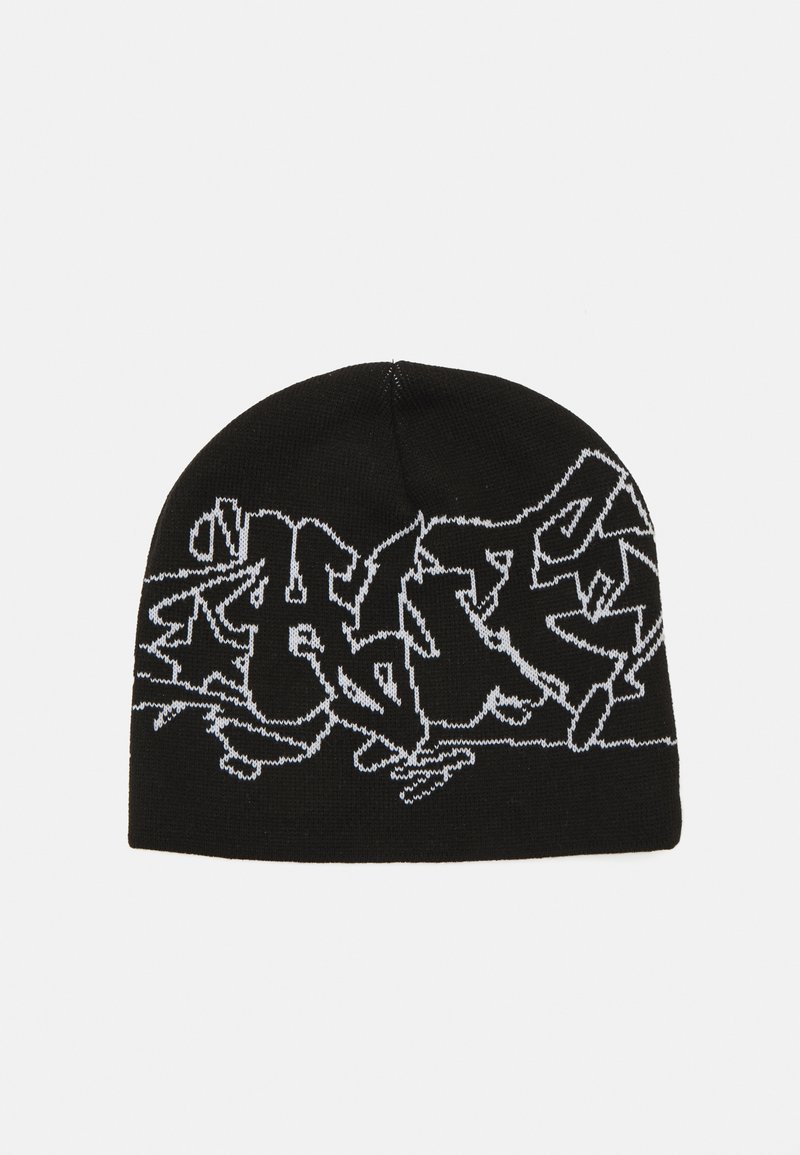 HUF OUTLINES SKULL BEANIE UNISEX - Gorro - black