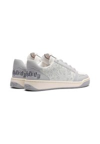 Ed Hardy ACE LOW - FLAMES - Sneakers basse - grey/white