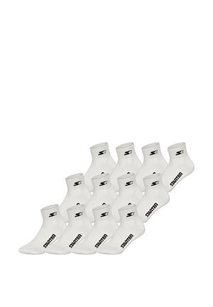QUARTER 12-PACK - Ponožky - wht