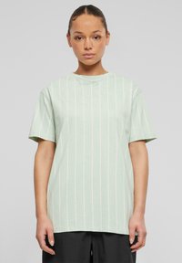 Karl Kani - SMALL SIGNATURE OS  - Print T-shirt - lightmint offwhite Thumbnail Image 1