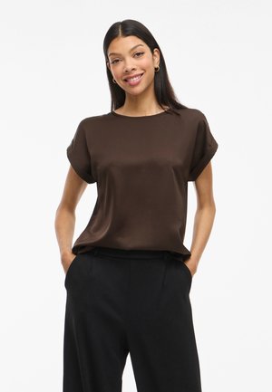 VIELLETTE - Blusa - coffee bean