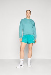 adidas Sportswear TIRO  - Športne kratke hlače - pure teal/white