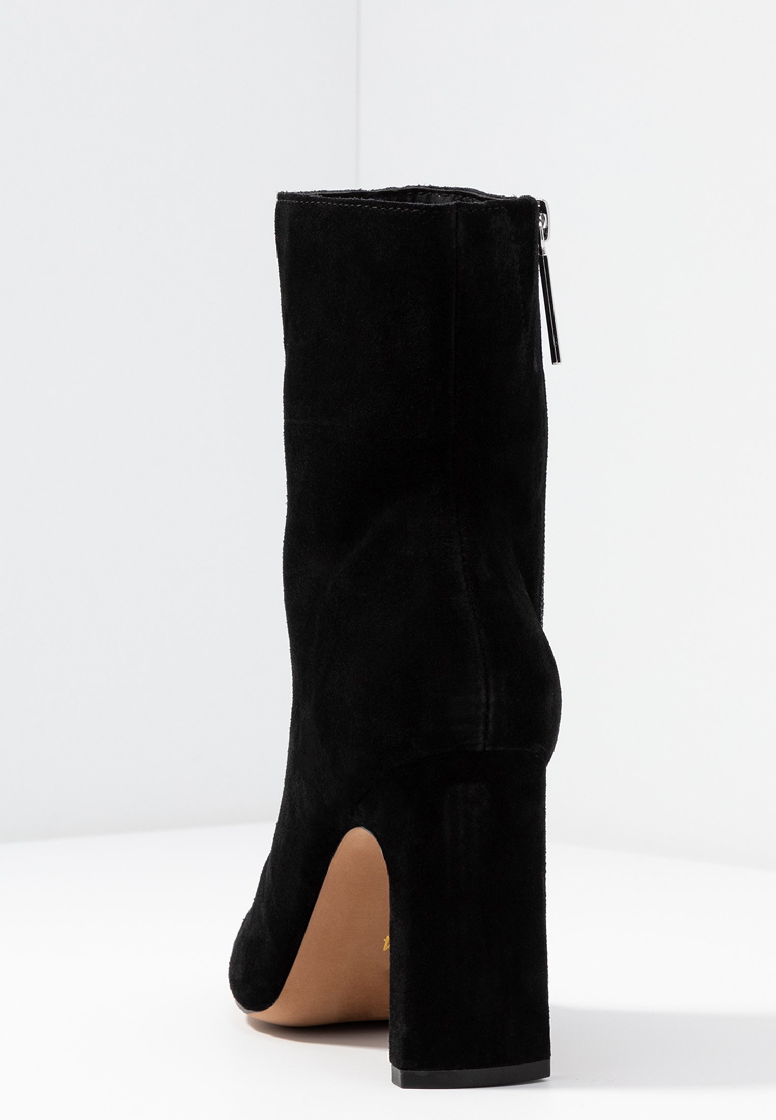 River Island Wide Fit Enkellaarsjes met hoge hak black River Island Wide Fit Enkellaarsjes met hoge hak black