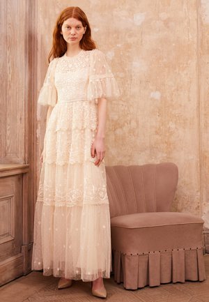 MIDSUMMER ROUND NECK GOWN - Gallakjole - champagne