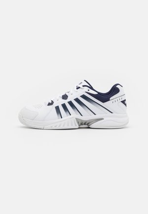 K-SWISS RECEIVER V - Tennisschoenen voor alle ondergronden - white/peacoat/silver