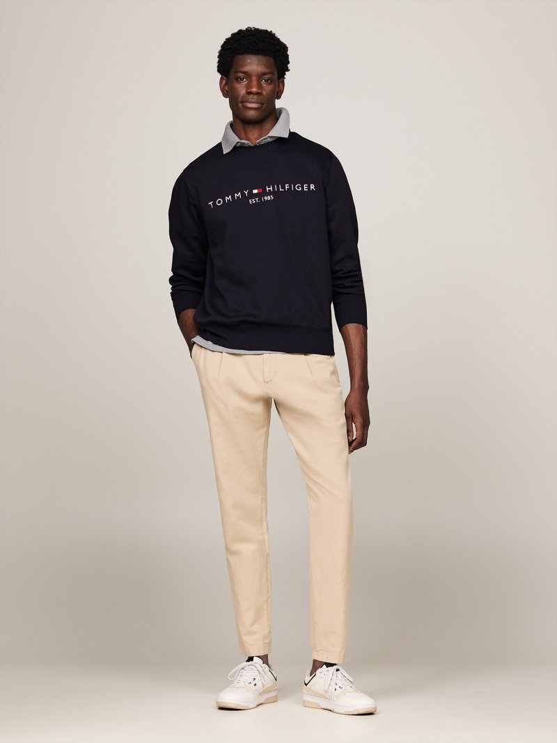 Tommy Hilfiger LOGO - Sweatshirt - desert sky/dunkelblau - Zalando.de 