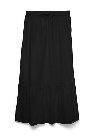 Vero Moda, VMTRINE MW MAXI SKIRT WVN NOOS - Jupe trapèze - black