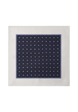 FLOWER PRINT HANK - Lommetørklæde - navy