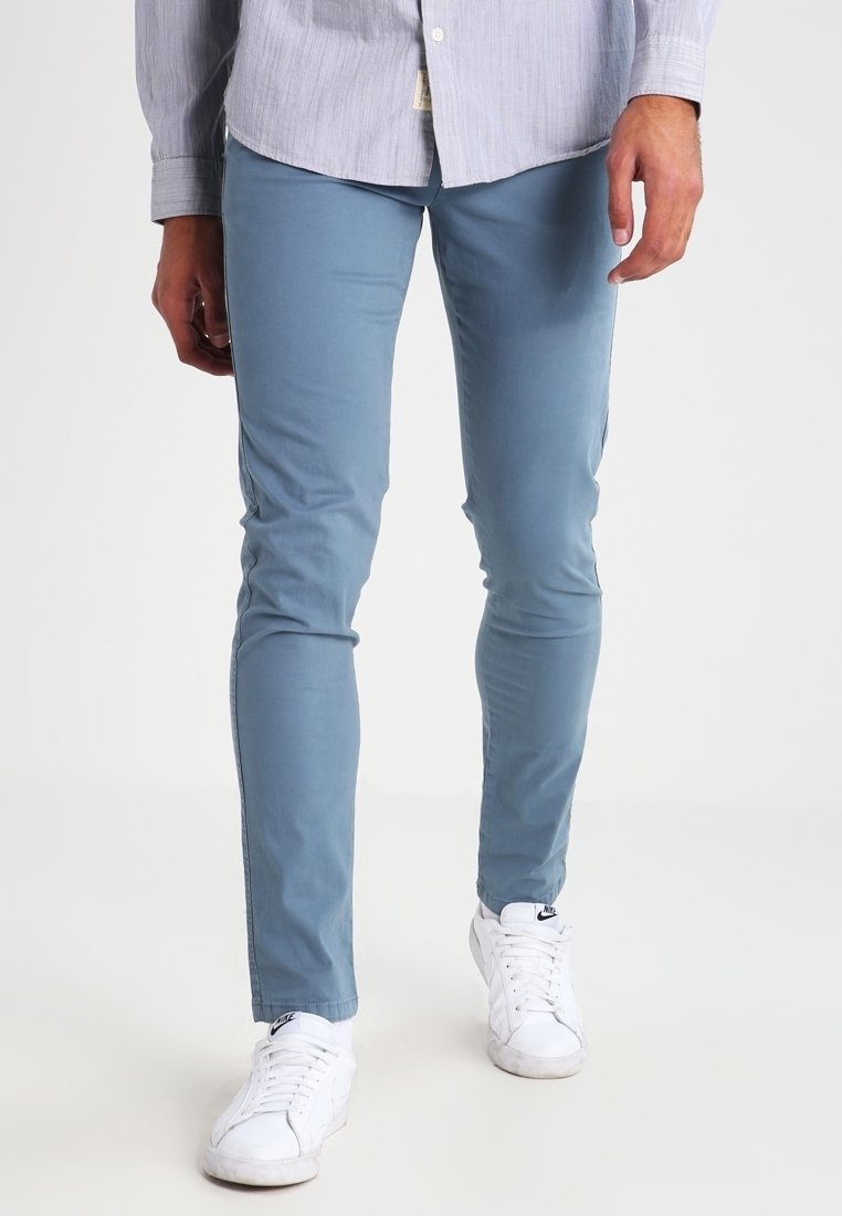 Selected Homme Chino kalhoty - light blue