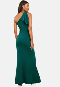 Lipsy PETITE FIT - ONE SHOULDER BOW - Iltapuku - teal
