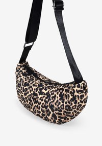 Bosanova MINI REDONDEADO CON CREMALLERA - Bandolera - leopardo