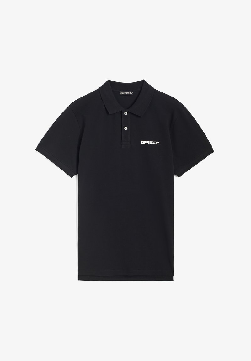 Freddy MANICA CORTA DA DESIGN ESSENZIALE - Polo - nero
