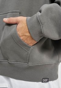 DEF HERREN - Hættetrøje - anthracite washed