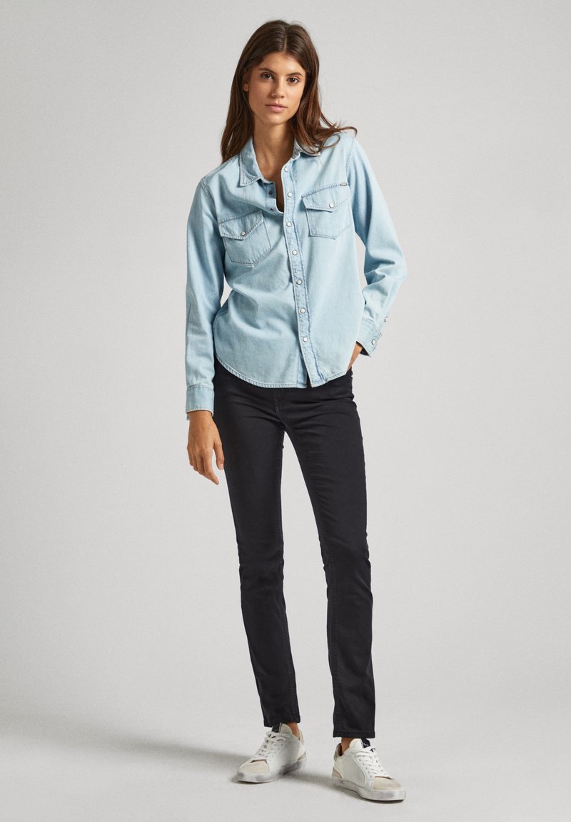 Pepe Jeans Slim fit jeans zwart Pepe Jeans Slim fit jeans zwart