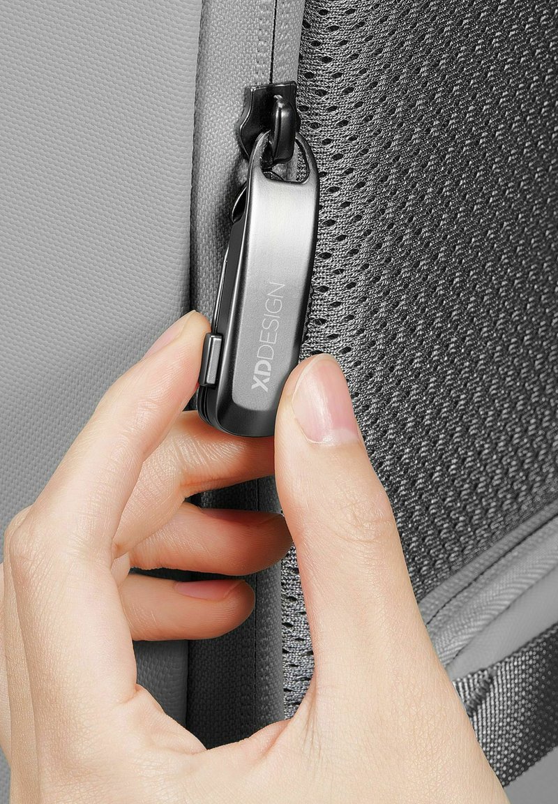 XD Design BOBBY EDGE BUSINESS  LAPTOPFACH - Zaino - grey