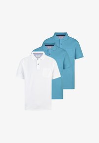 Unausgewählt, türkis/weiß