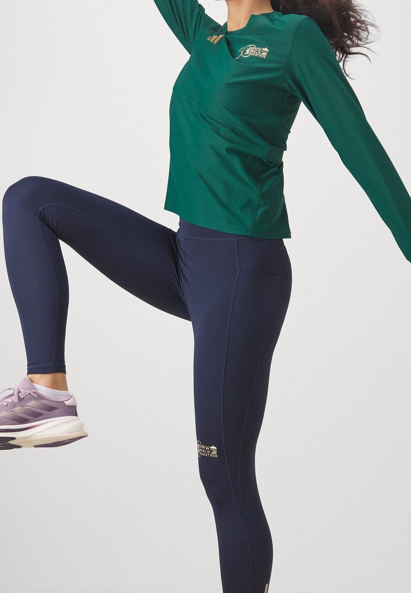 adidas Performance Leggings dark blue/azul marino (Segunda