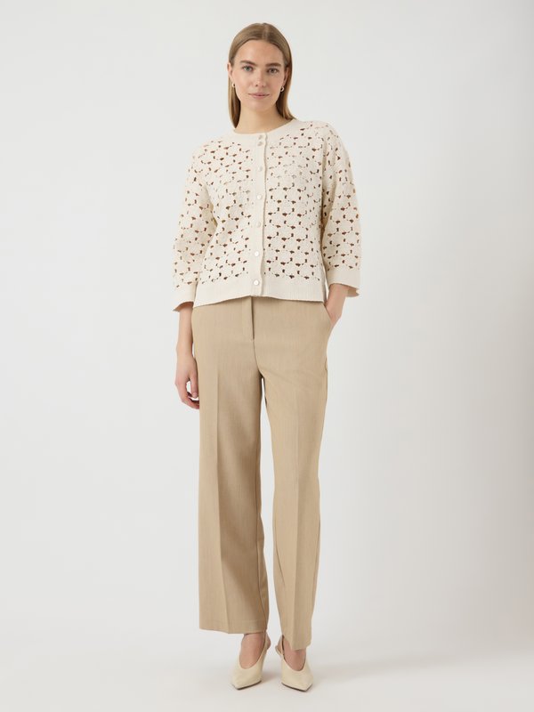 YASHATTY 3/4 CARDIGAN - Cardigan - birch3