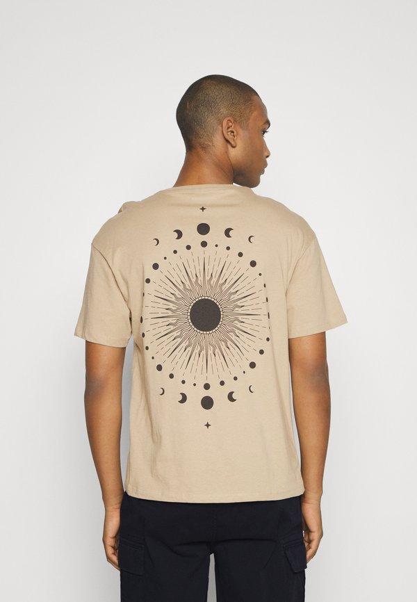 JORJUPITOR TEE CREW NECK - Print T-shirt - beige2