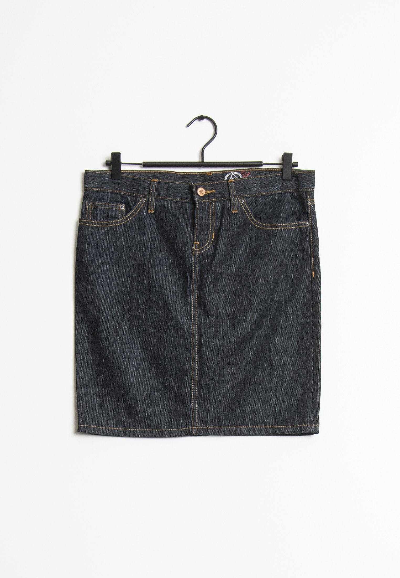 Gap Jeansrock Blue Dunkelblau Zalando De