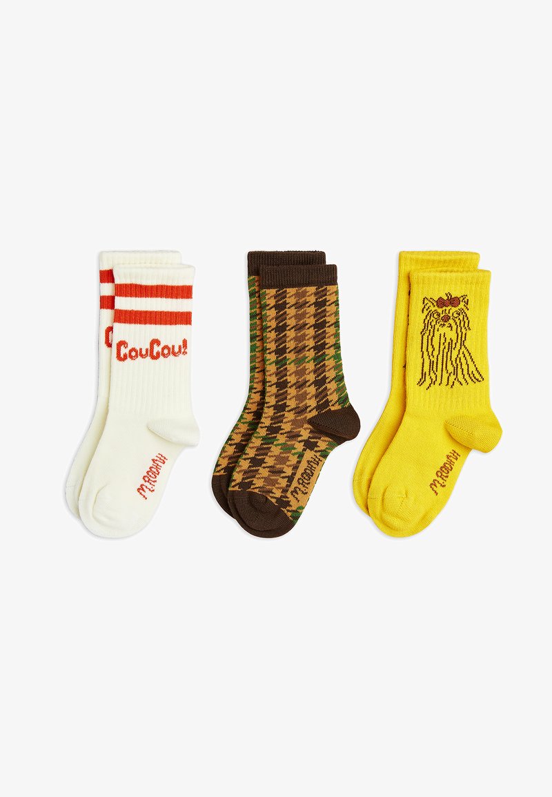 Mini Rodini COUCOU SOCKS UNISEX 3 PACK - Ponožky - multi