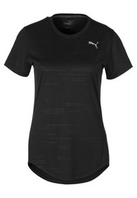 Puma Triko s potiskem - black