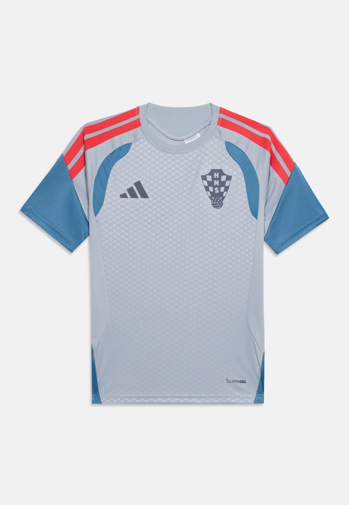 adidas CROATIA 26 TIRO TRAINING KIDS UNISEX - Camiseta de fútbol - aurora onix/altered blue