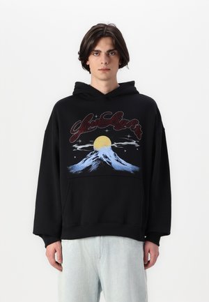 MOON MOUNTAIN HOODIE UNISEX - Sweatshirt - black