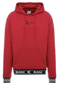 Karl Kani Felpa con cappuccio - bordeaux