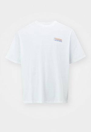 Jack & Jones JORKATANA TEE CREW NECK UNISEX - Majica kratkih rukava s printom - bright white