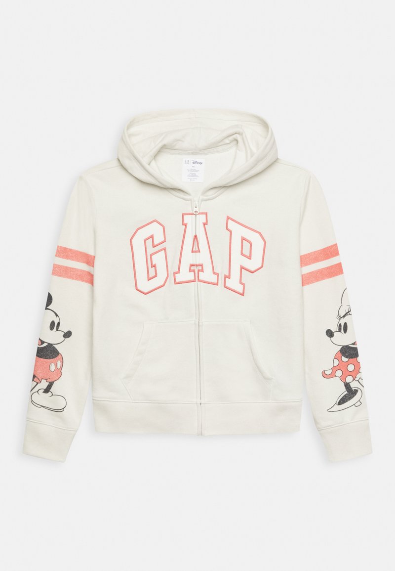 GAP DISNEY LOGO GIRL Zipup sweatshirt carls stone/grey Zalando