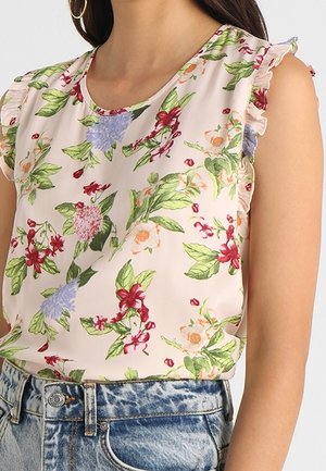 Bluse - silver-coloured