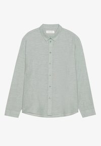 LINEN BLEND SHIRT - Chemise - mottled light green