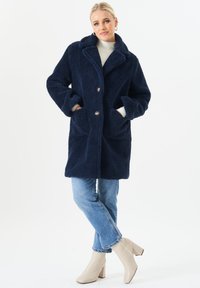 GINI LONDON LONGLINE - Winter coat - blue