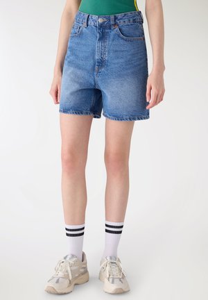 Shorts di jeans - blu denim medio