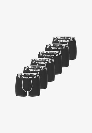Freegun 6-PACK - Boxers - noir