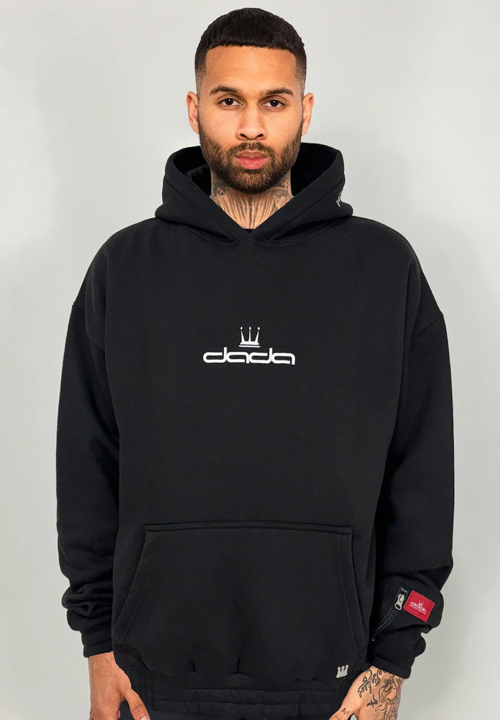DADA SUPREME SIGNATURE LOGO HEAVY - Hoodie - schwarz/black