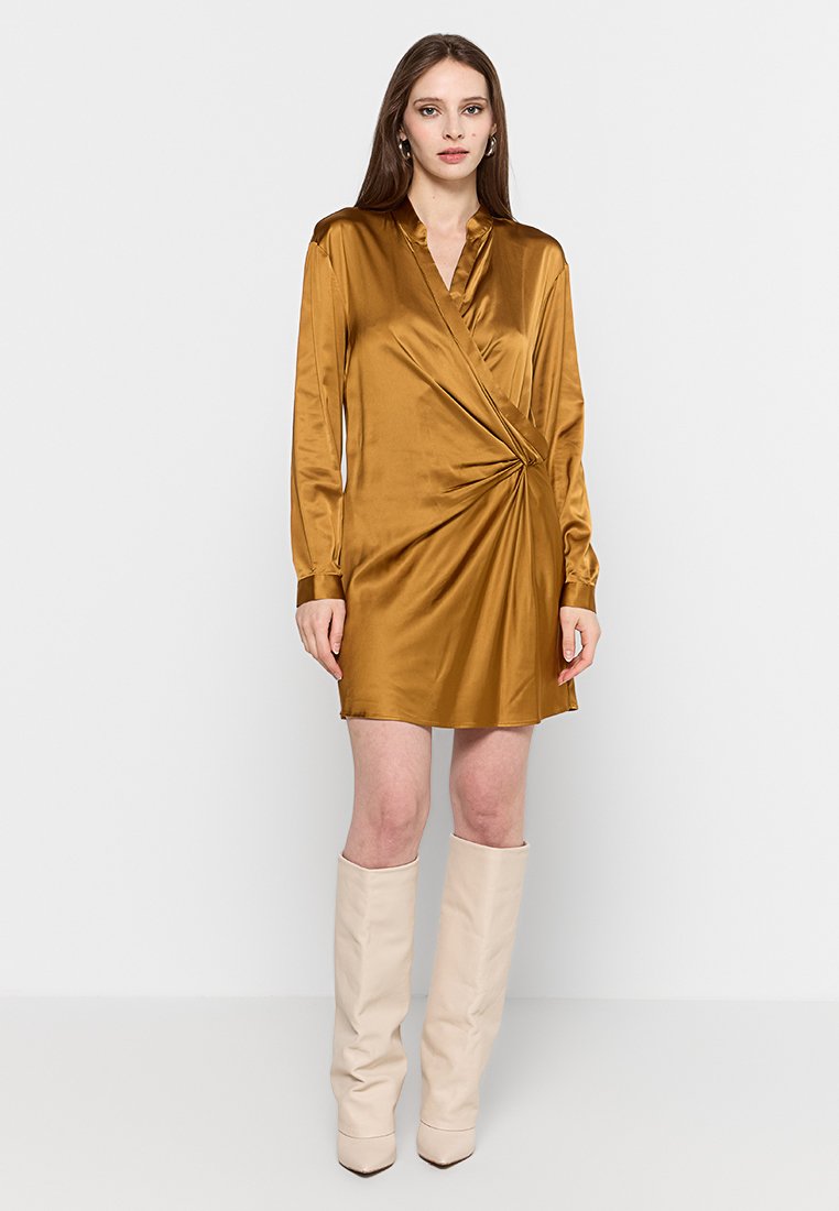 PATRIZIA PEPE Jurk cognac