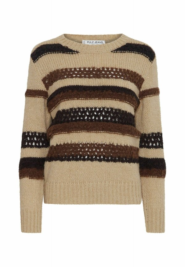 PZJACKIE - Jumper - irish cream melange3