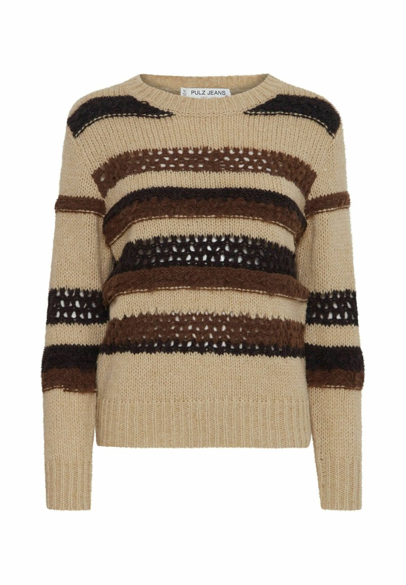 PULZ Trui beige