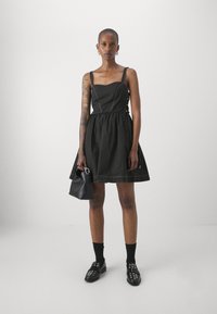Pinko AMAZONIA ABITO STRINGATO - Dnevna obleka - black