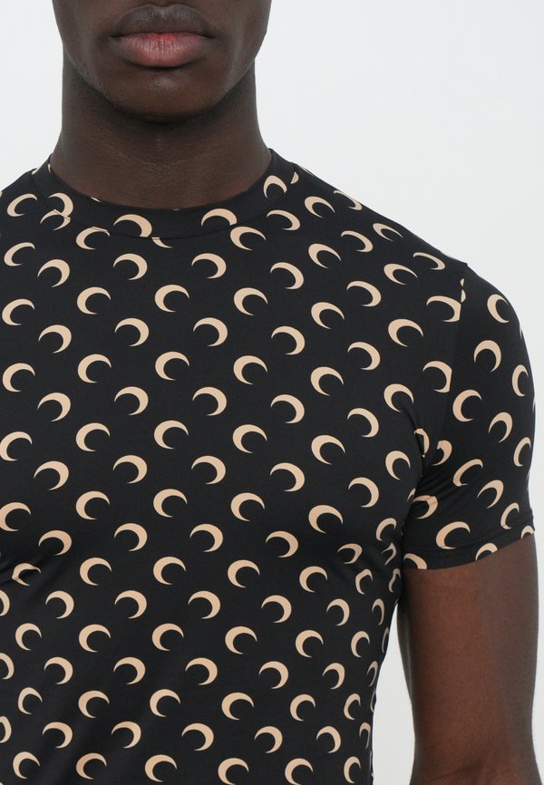 MOON SHORT SLEEVES UNISEX - Print T-shirt - inverse tan2