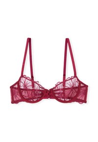 DALHIA - Balconette bra - bordeaux