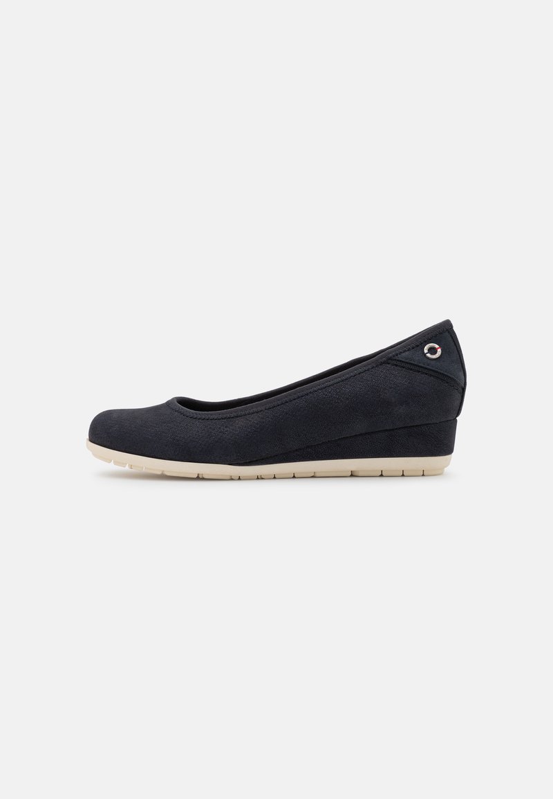 Damen Klassische Pumps | s.Oliver Keilpumps navy/blau - HE93172 Damen Klassische Pumps | s.Oliver Keilpumps navy/blau - HE93172