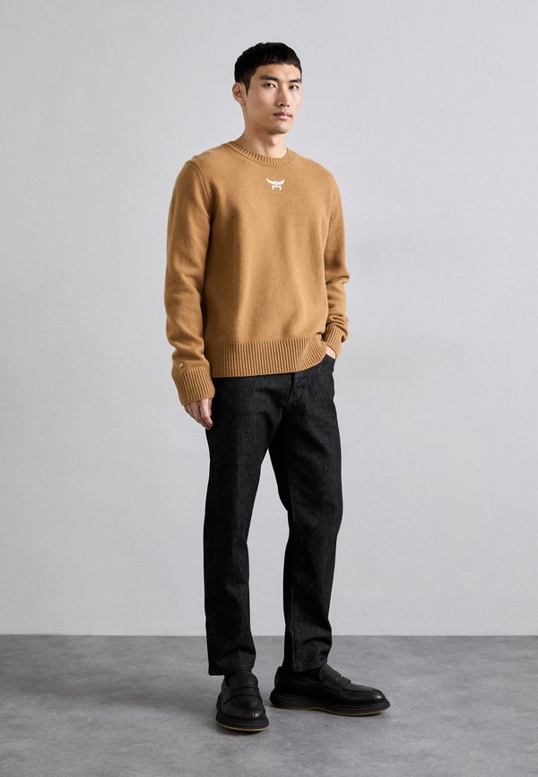 Jumper - cognac4