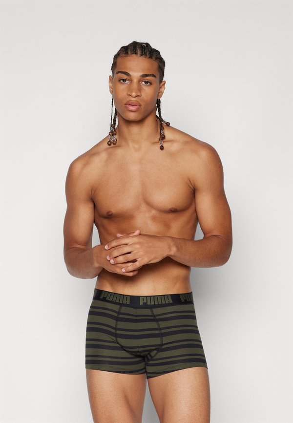 MEN EVERYDAY HERITAGE STRIPE 2 PACK - Trunks - forest night tonal2