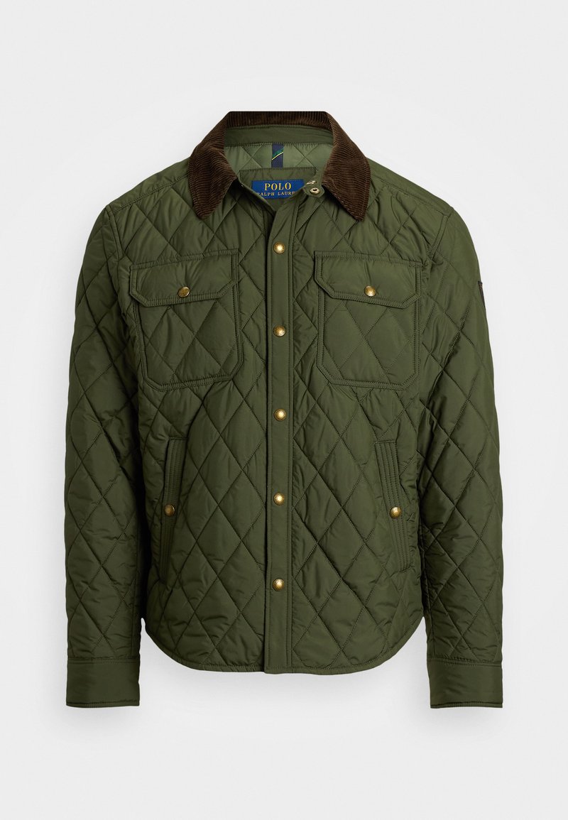 Polo Ralph Lauren THE BEATON QUILTED JACKET - Könnyű dzseki - company olive