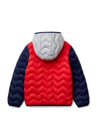 United Colors of Benetton PADDED WITH HOOD - Winterjas - red